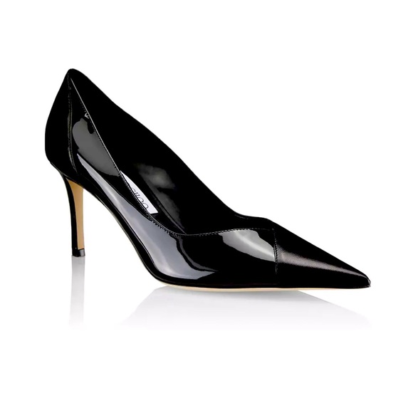 Jimmy Choo Black Patent Leather Pumps- NIB - Picture 2 of 8